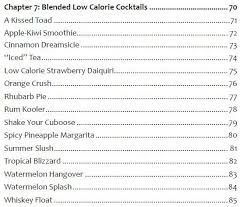 Soda Calorie Chart Lowest Calorie Alcohol Chart