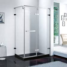 6mm square sliding shower door with