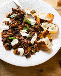 best eggplant caponata the clever carrot