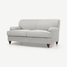 Orson 2 Seater Sofa Chic Grey Fabric