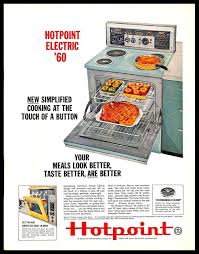 Vintage hotpoint range for sale. 1960 Hotpoint Electric Range 60 Vintage Print Ad Stove Oven Kitchen Appliance Ebay