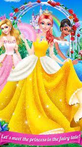 princess party salon fairytale dress