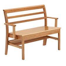 Stacking Wooden Pew Bench Seats 2