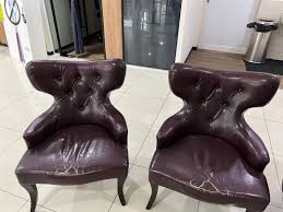 big leather sofa chair to let go