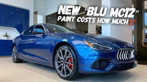 newest paint color called blu mc12