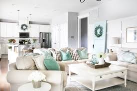 grey and aqua living room off 63