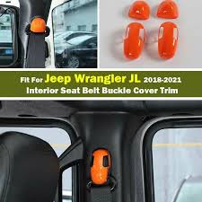 For Jeep Wrangler Jl 2018 2021 Orange