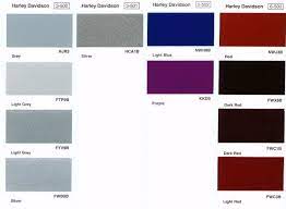 Harley Paint Colors By Year Finland