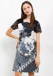 Jual Rianty Batik Dress Gerasya Original 2023 | ZALORA Indonesia ®