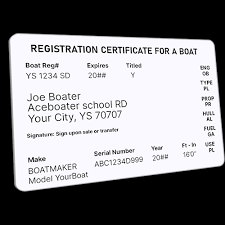 california boat registration