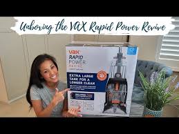 vax rapid power revive carpet cleaner