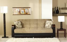luna sofa bed in fulya brown by bellona