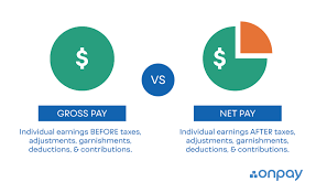 gross pay vs net pay how to get