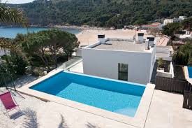 house in l escala with swimming pool
