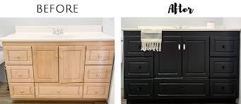 the easiest way to paint cabinets