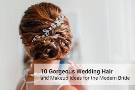 10 gorgeous wedding hair and makeup