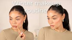 everyday winter makeup routine