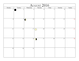 August 2016 Calendar With Holidays Printable Printable