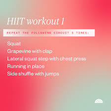 hiit workout plan 10 at home hiit