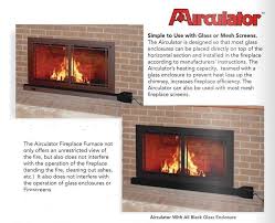 Fireplace Wood Burning Airculator 51