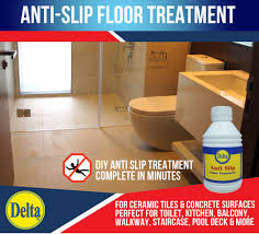 delta anti slip floor treatment