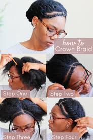 Wash and deep condition your natural locks before braiding. How To Do Halo Braid Natural Hair One Smart Fro