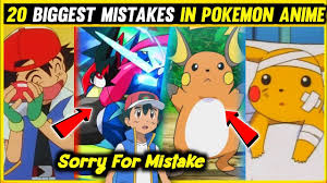 20 Biggest Mistakes in Pokemon Anime || Pokemon mistakes in hindi ||  Mistake of Pokemon - YouTube