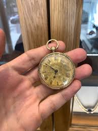 Antique 18k Gold Pocket Watch