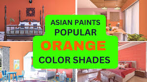 asian paints orange color code