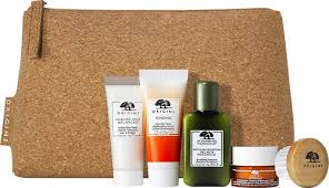 free gift origins cosmetic pouch mini set