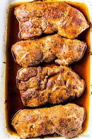 juicy baked pork chops super easy