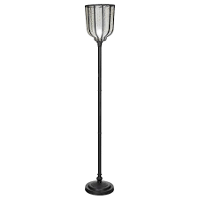 Light Torchiere Candlestick Floor Lamp