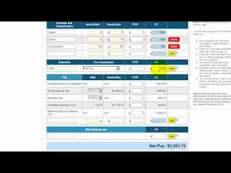 Esmart Paycheck Calculator Free Payroll Tax Calculator 2019