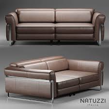 sofa natuzzi fidelio 3d model cgtrader