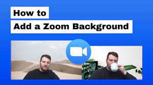 how to change a zoom virtual background