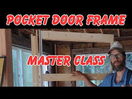 how to install a pocket door frame kit