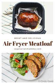 air fryer meatloaf vegetarian mamma