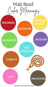 mala beads color meanings for manifesting
