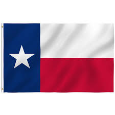 Anley Fly Breeze Texas State Flag Vivid Color And Uv Fade Resistant Canvas Header And Brass Grommets Texas Tx Banner Flags 3x5 4x6 Feet