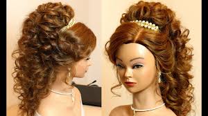 As in every country, weddings in russia can be very different. Curly Bridal Hairstyle For Long Hair Tutorial Youtube