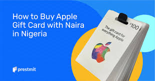 how to apple gift card with naira