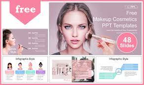 makeup cosmetics powerpoint templates