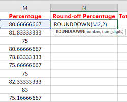 the round off formula in excel a quick