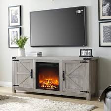 Okd Farmhouse Fireplace Tv Stand For 65
