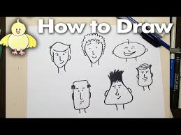 drawing how to draw easy cartoon faces