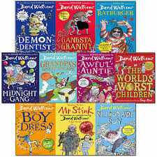 Ships from and sold by book depository us. David Walliams 10 Books Collection Set Grandpa Great Escape Awful Auntie Demon 9789123589685 Ebay