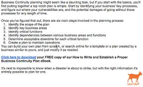 business continuity s email