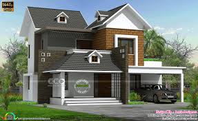2350 sq ft 4 bedroom sloping roof home