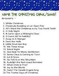 Christmas songs are a staple of the festive season. 7 Best Printable Christmas Song Trivia Printablee Com