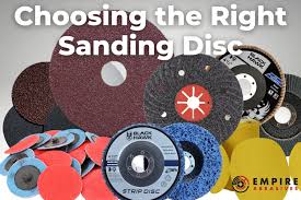 choosing the right sanding disc